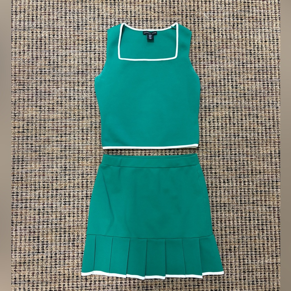 NWT Sincerely Jules Two-Piece Tank and Tennis Skirt Set
